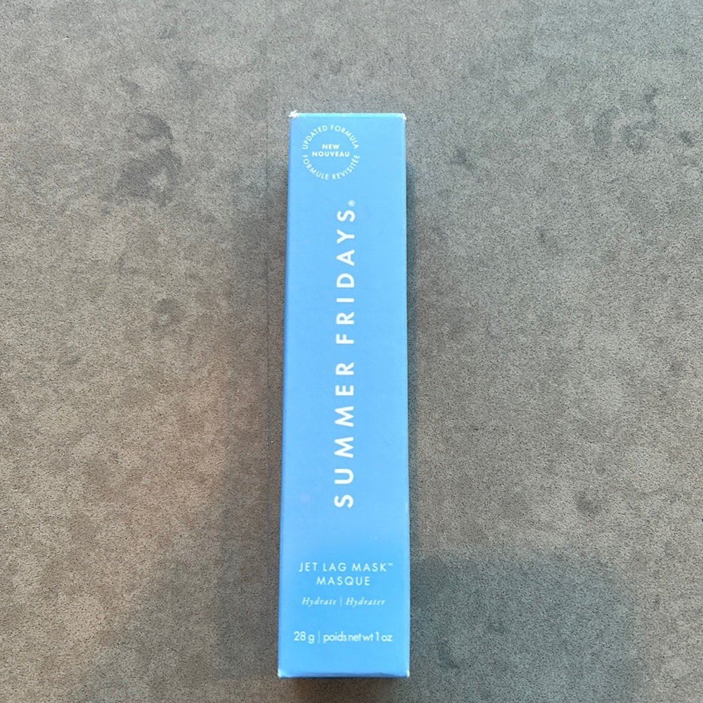 mini summer fridays jet lag mask